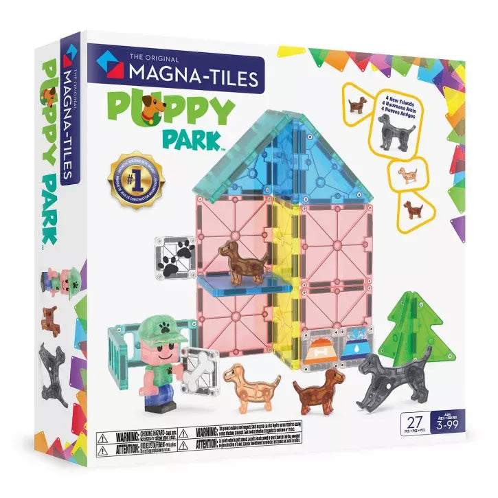 Magna-Tiles Magnetic Building Sets Magna-Tiles: Puppy Park