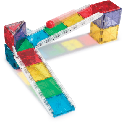Magna-Tiles Magnetic Building Sets Magna-Tiles: Rail Racers 33 Piece Set