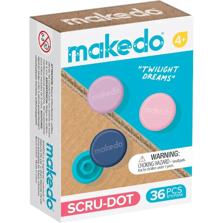 Makedo Construction Makedo Scru Dots - Twilight Dreams