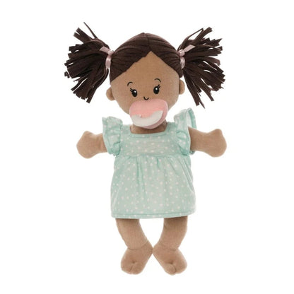 Manhattan Toy Dolls Default Love, Stella - Beige Doll with Brown Pigtails