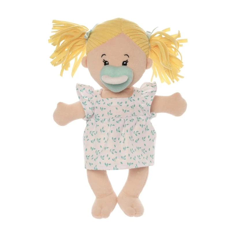 Manhattan Toy Dolls Default Love, Stella - Peach Doll with Blonde Pigtails