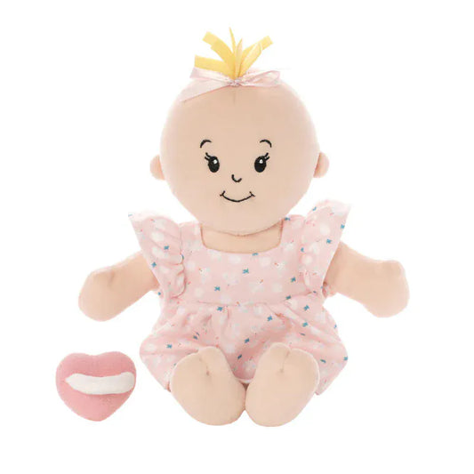 Manhattan Toy Dolls Default Love, Stella - Peach Doll with Blonde Tuft