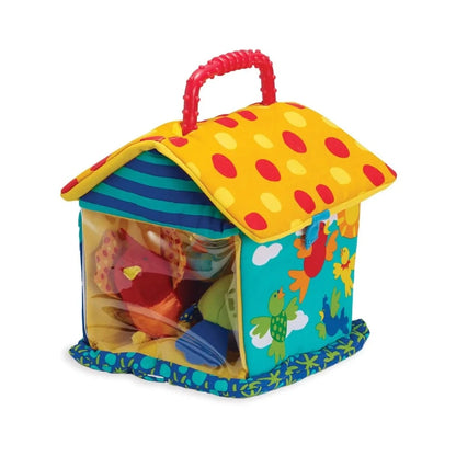 Manhattan Toy Infant Sensory Toys Put & Peek Birdhouse