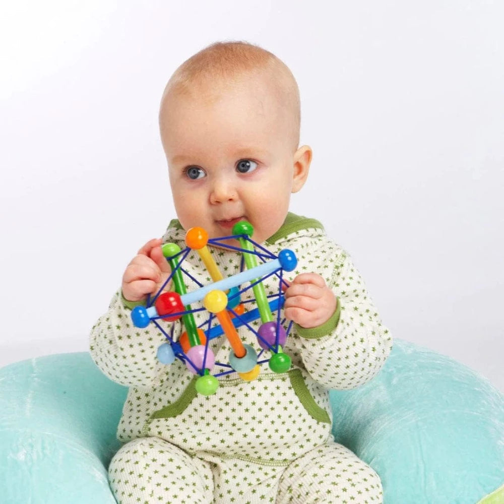 Manhattan Toy Infant Sensory Toys Skwish Color Burst Unboxed