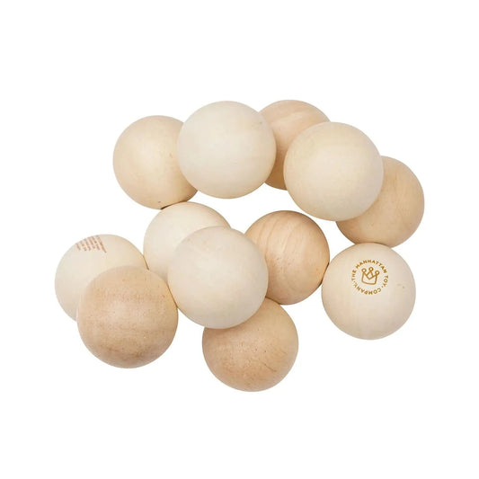 Manhattan Toy Rattles & Teethers Default Natural Classic Baby Beads