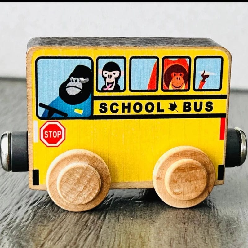 Maple Landmark Trains Default School Bus Train Car