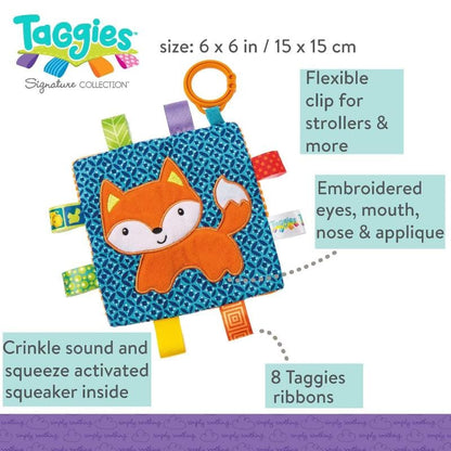 Mary Meyer Infant Clip on Toys Default Taggies Crinkle Me Fox