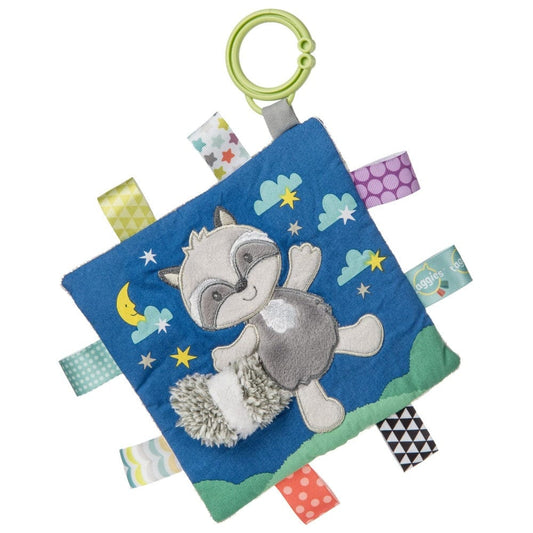Mary Meyer Infant Clip on Toys Taggies Crinkle Me Harley Raccoon