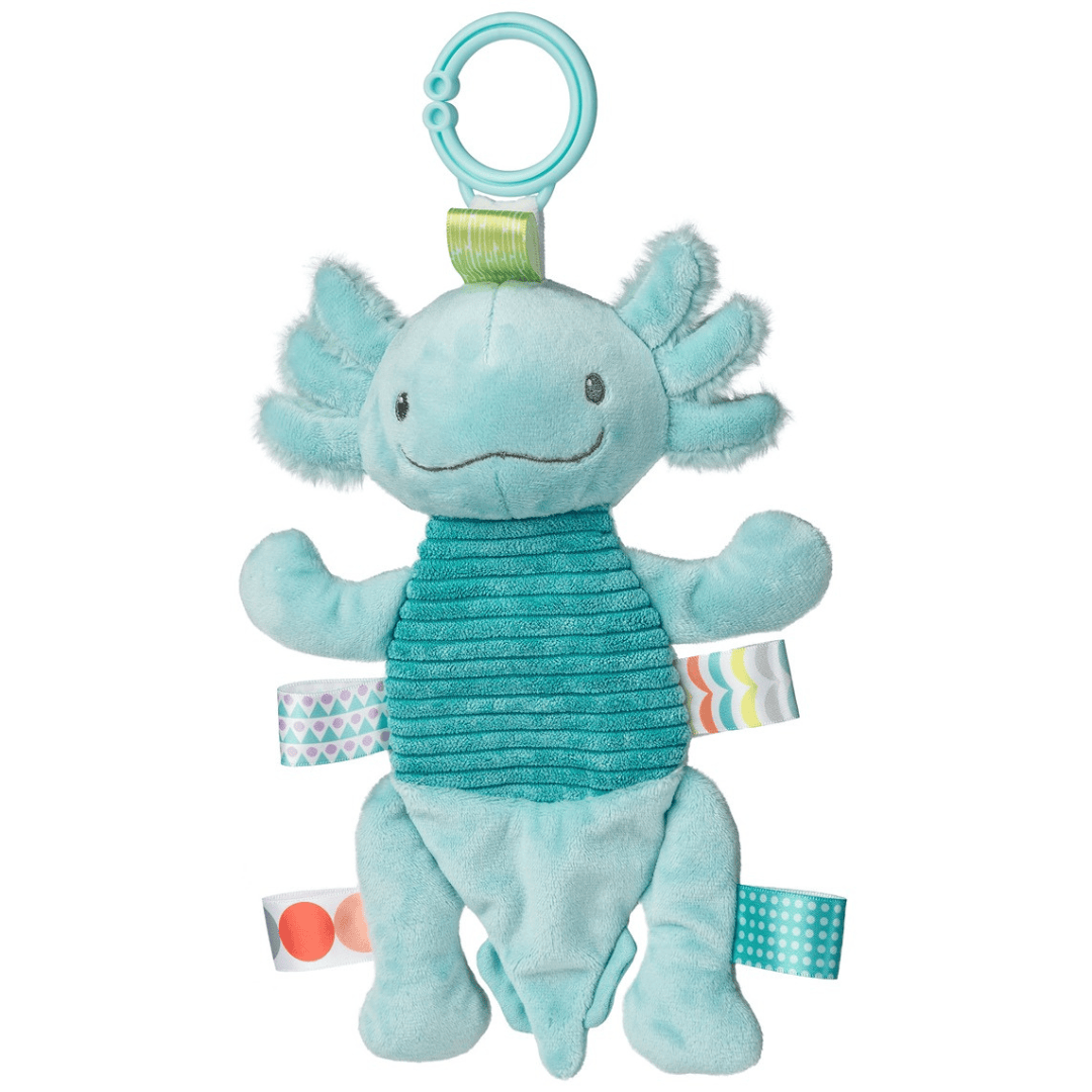 Mary Meyer Infant Clip on Toys Taggies Fizzy Axolotl Crinkie