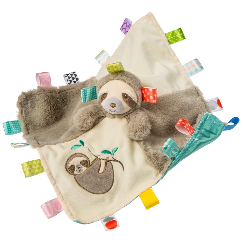 Mary Meyer Plush Baby Molasses Sloth Taggies Character Blanket