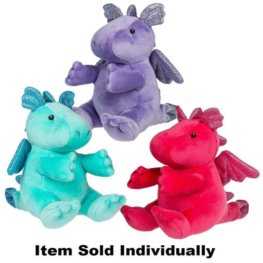 Mary Meyer Plush Mythical Creatures Default Smootheez Little Gems Dragon (Assorted Colors)