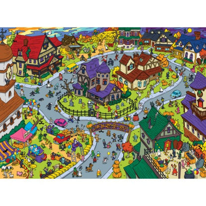 MasterPieces 100 Piece Puzzles 101 Things to Spot on Halloween 101 Piece Puzzle