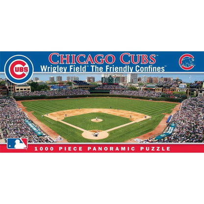 MasterPieces 1000 Piece Puzzles Chicago Cubs Wrigley Field Panoramic - 1000 Piece Puzzle