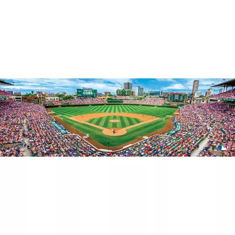 MasterPieces 1000 Piece Puzzles Chicago Cubs Wrigley Field Panoramic - 1000 Piece Puzzle