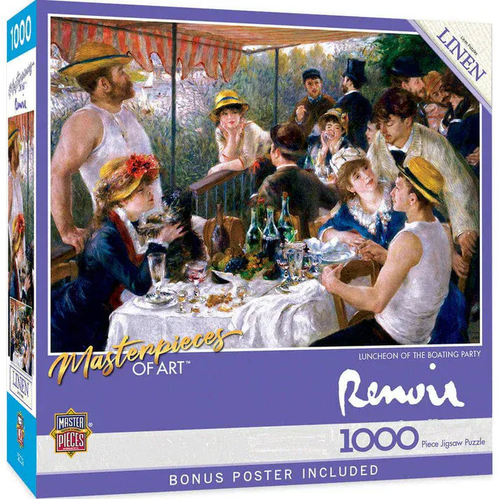 MasterPieces 1000 Piece Puzzles Luncheon of the Boating Party 1000 Piece Puzzle