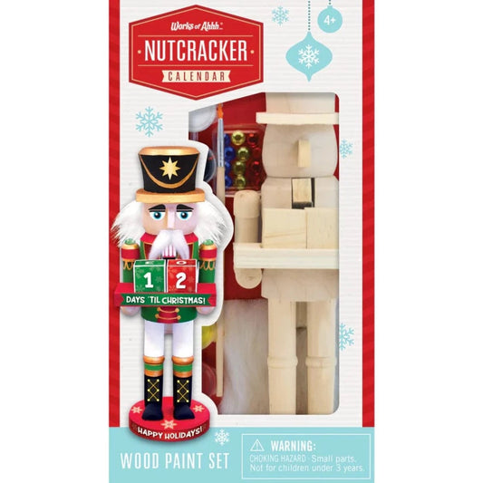 MasterPieces Coloring & Painting Kits Default Nutcracker Calendar Wood Paint Kit