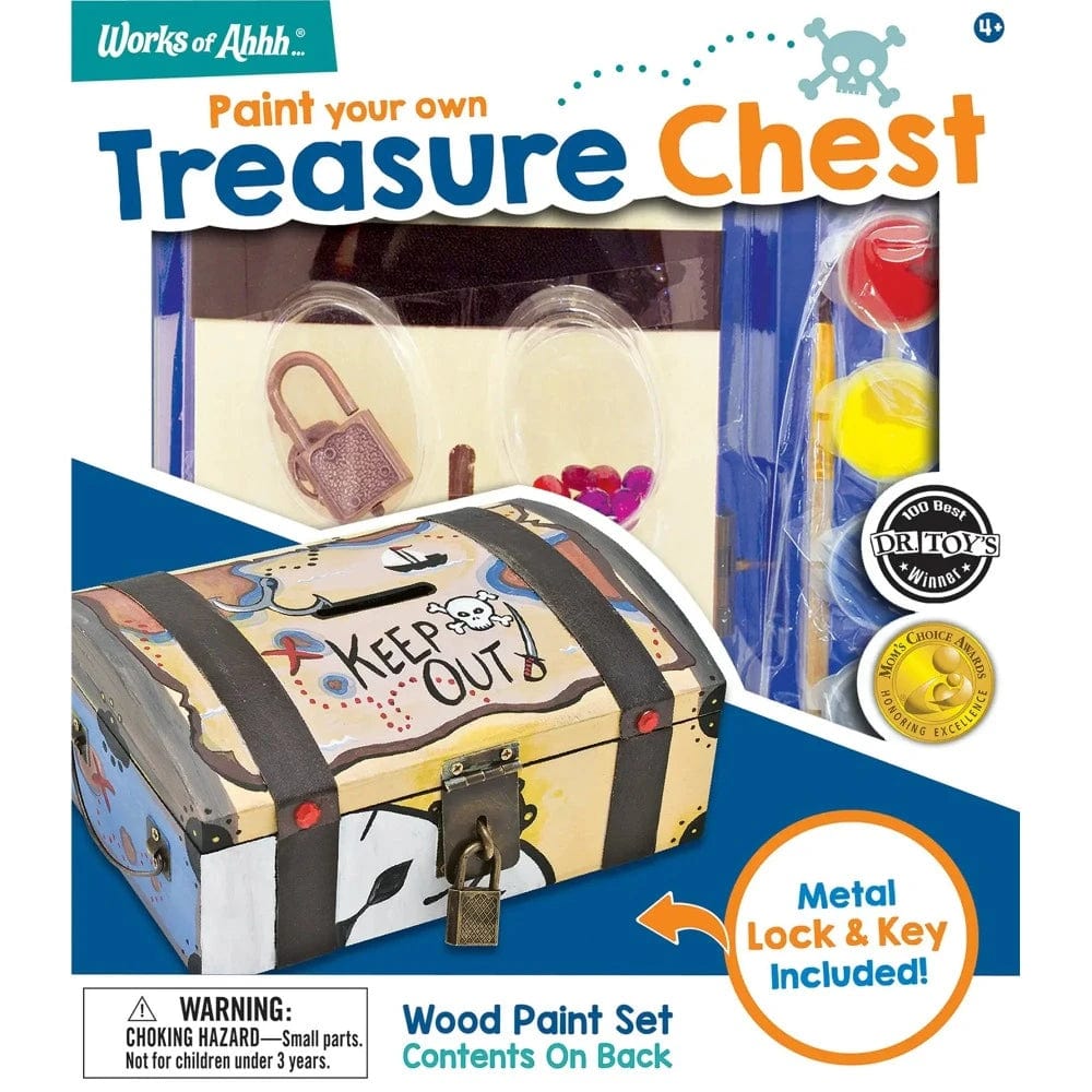 MasterPieces Coloring & Painting Kits Default Paint Your Own Treasure Chest