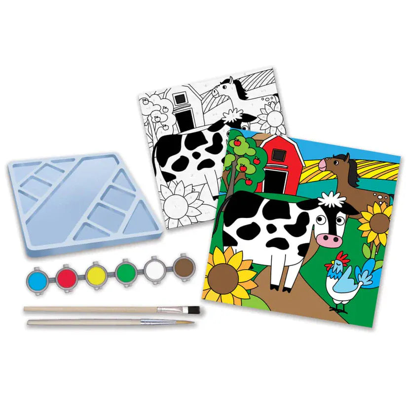 MasterPieces Coloring & Painting Kits Old MacDonald's Farm Paint by Number