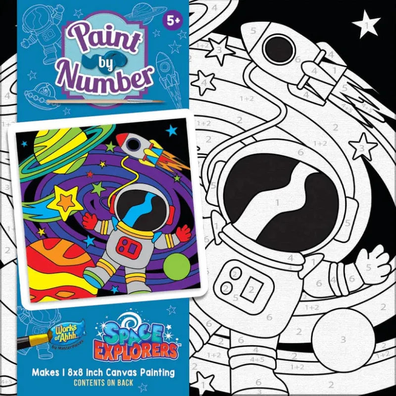 MasterPieces Coloring & Painting Kits Space Explorers Paint by Number