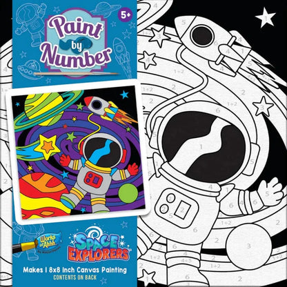 MasterPieces Coloring & Painting Kits Space Explorers Paint by Number