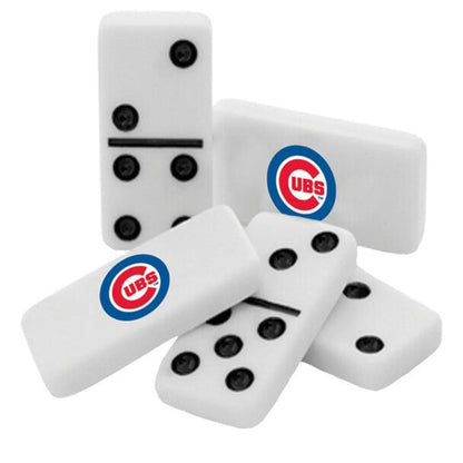 MasterPieces Domino Games Chicago Cubs Double Six Dominoes