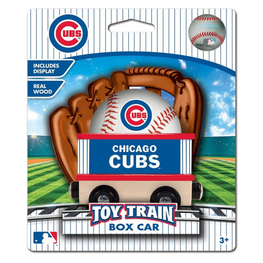 MasterPieces Trains Chicago Cubs Wood Box Car