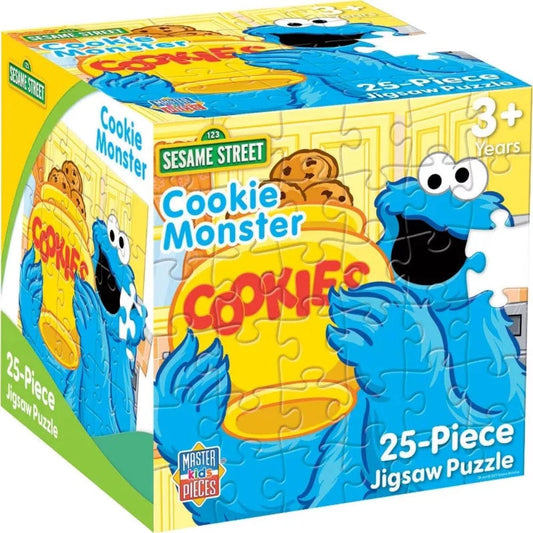 MasterPieces Under 100 Piece Puzzles Cookie Monster 25 Piece Puzzle