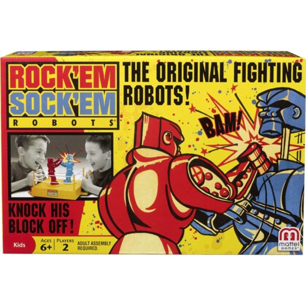 Mattel Classic Games Rockem Sockem Robots