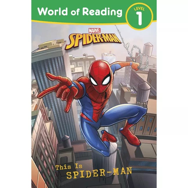 Mavel Press I Can Read Level 1 Books Default This is SpiderMan  (World of Reading Level 1)