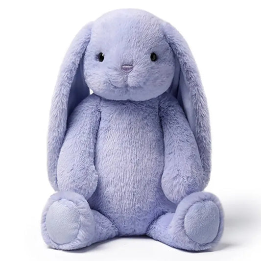 McHugs LLC Plush Bunnies Iris Purple Smiling Leveret