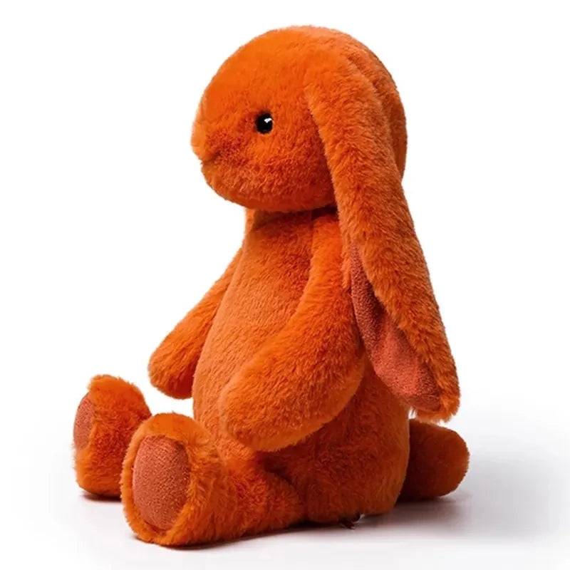 McHugs LLC Plush Bunnies Saffron Orange Smiling Leveret