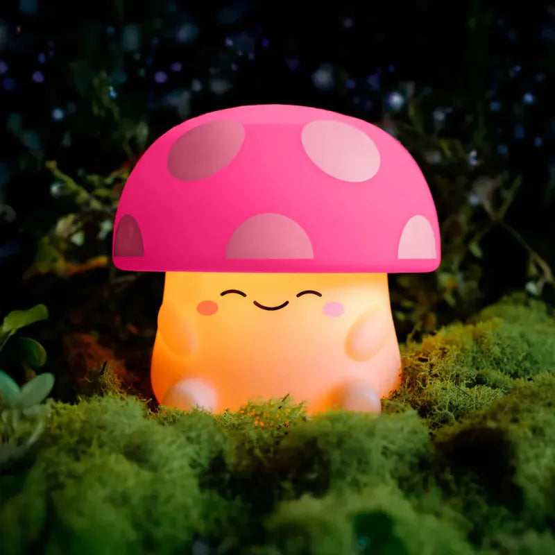 Meekins Decor Mushi Ambient Mushroom Light - Pink