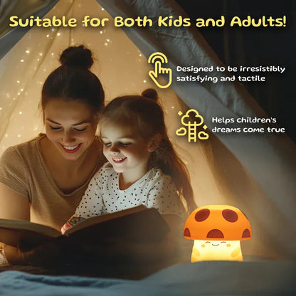 Meekins Decor Mushi Ambient Mushroom Light - Red