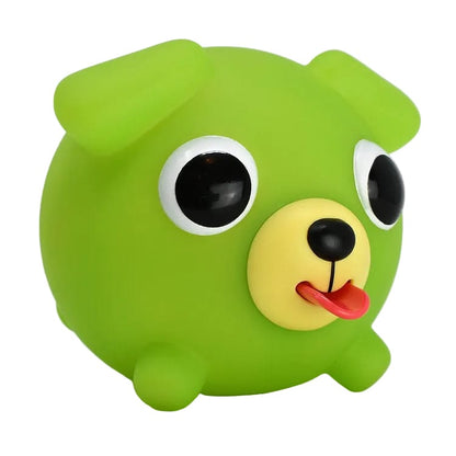 Meekins Gift Jabber Ball - Neon Dog Green