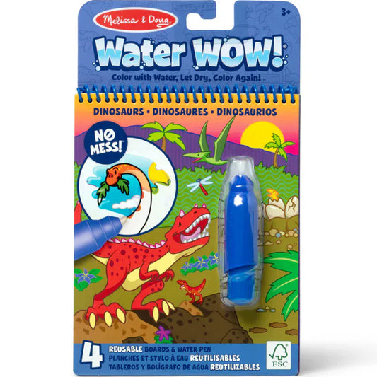 Melissa & Doug Coloring & Painting Books Water Wow! Dinosaurs