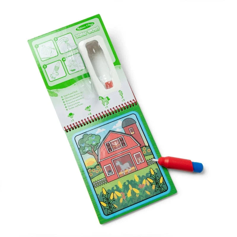 Melissa & Doug Coloring & Painting Books Water Wow! Farm