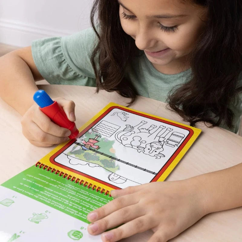 Melissa & Doug Coloring & Painting Books Water Wow! Farm