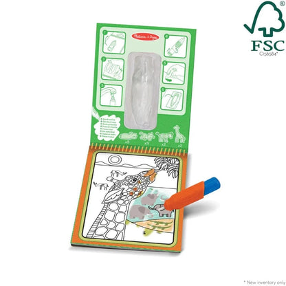 Melissa & Doug Coloring & Painting Books Water Wow! Safari