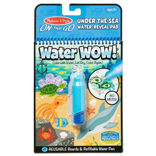 Melissa & Doug Coloring & Painting Books Water Wow! Under the Sea