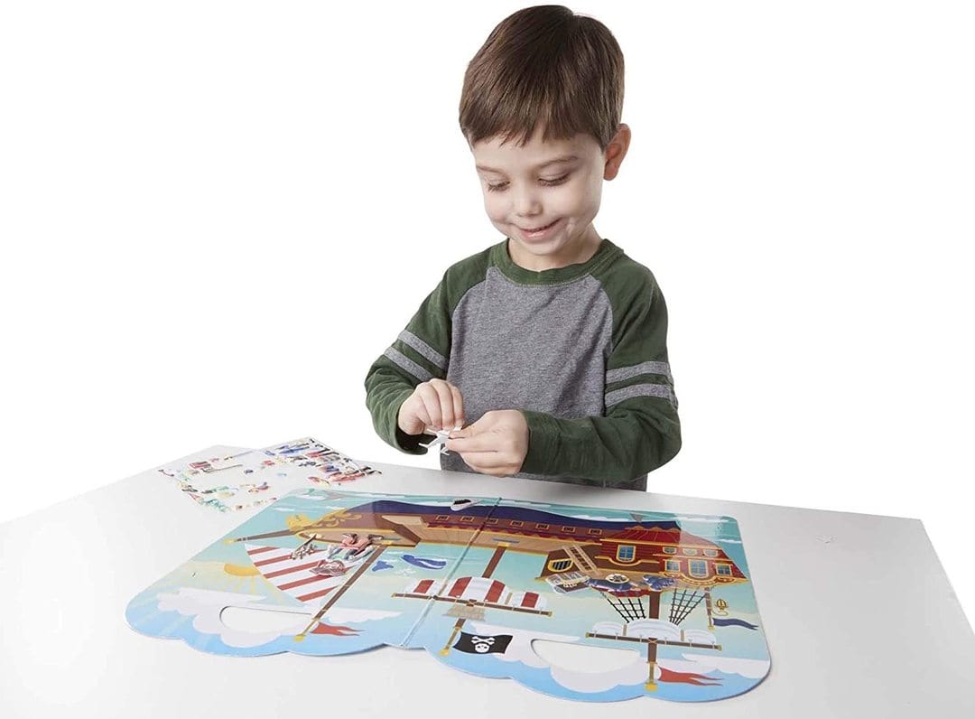Puffy Sticker Play Set - Pirate – Timeless Toys Chicago