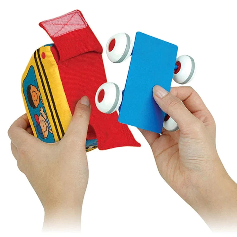 Melissa & Doug Infant HOLIDAY Pull-Back Town Vehicles