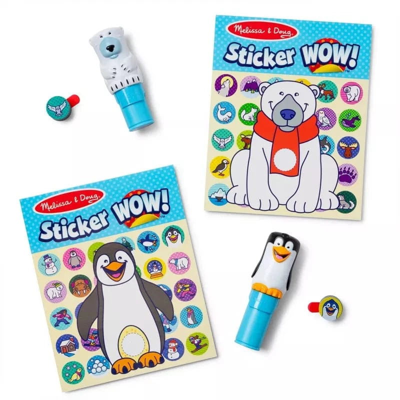 Melissa & Doug Sticker Activity Sets HOLIDAY Sticker WOW! Deluxe Set - Winter