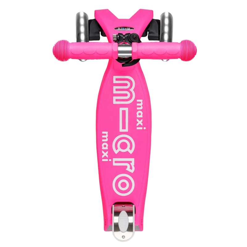 Micro Kickboard LED Scooters Default Maxi Foldable LED Scooter - Shocking Pink