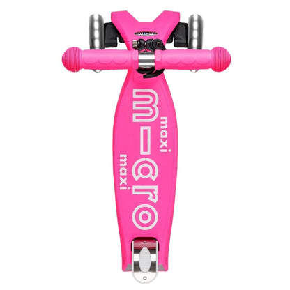 Micro Kickboard LED Scooters Default Maxi Foldable LED Scooter - Shocking Pink