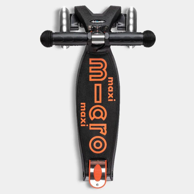 Micro Kickboard LED Scooters Default Maxi LED Scooter - Black/Orange