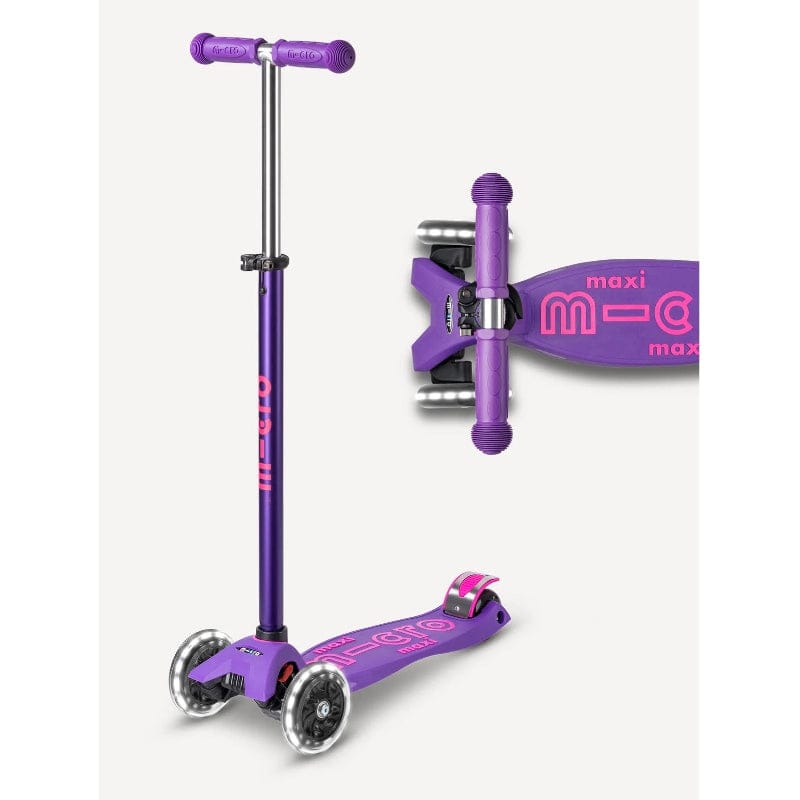 Micro Kickboard LED Scooters Default Maxi LED Scooter - Purple / Pink