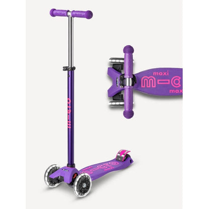 Micro Kickboard LED Scooters Default Maxi LED Scooter - Purple / Pink