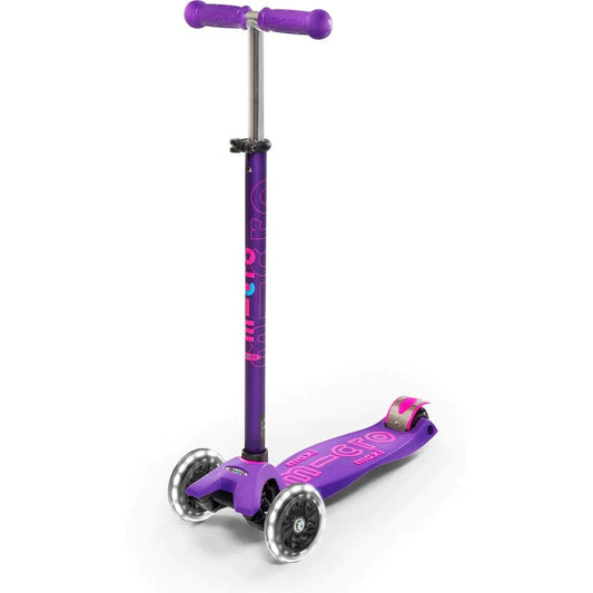 Micro Kickboard Scooters Default Maxi Deluxe LED Scooter - Purple