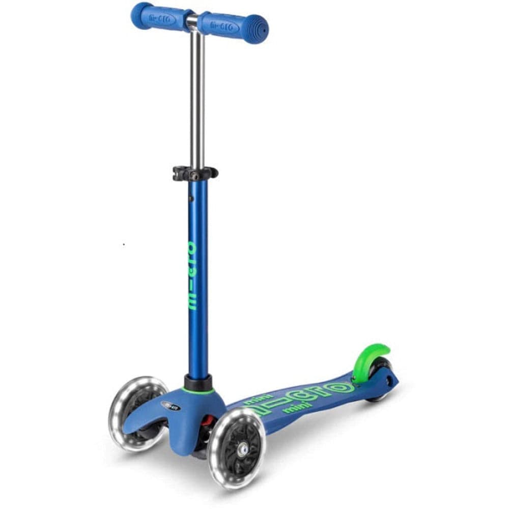 Micro Kickboard Scooters Default Mini Deluxe LED Scooter - Crystal Blue