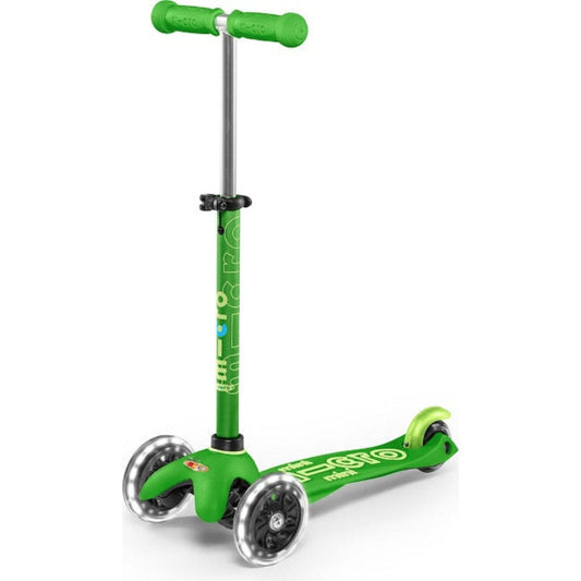 Micro Kickboard Scooters Default Mini Deluxe LED Scooter - Green